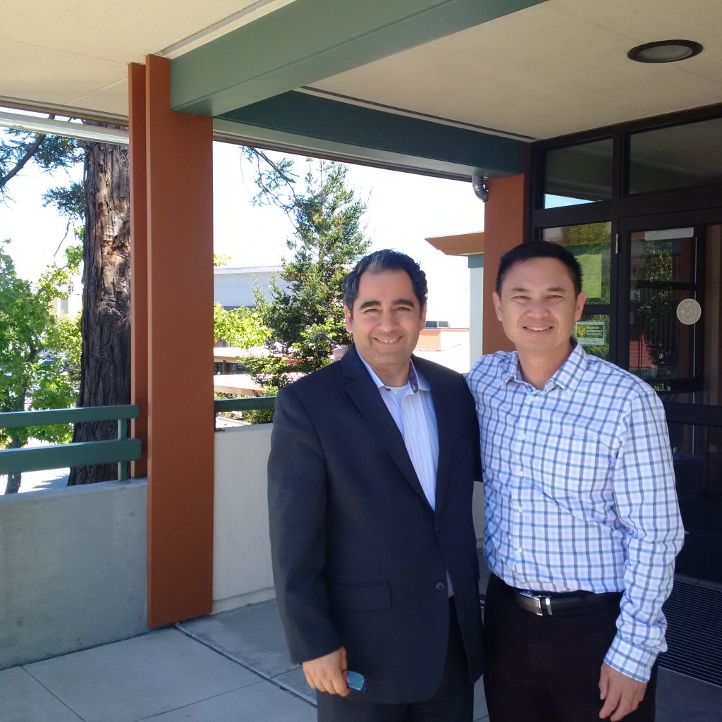 California Consulting CEO Steve Samuelian In Millbrae With Councilman ...