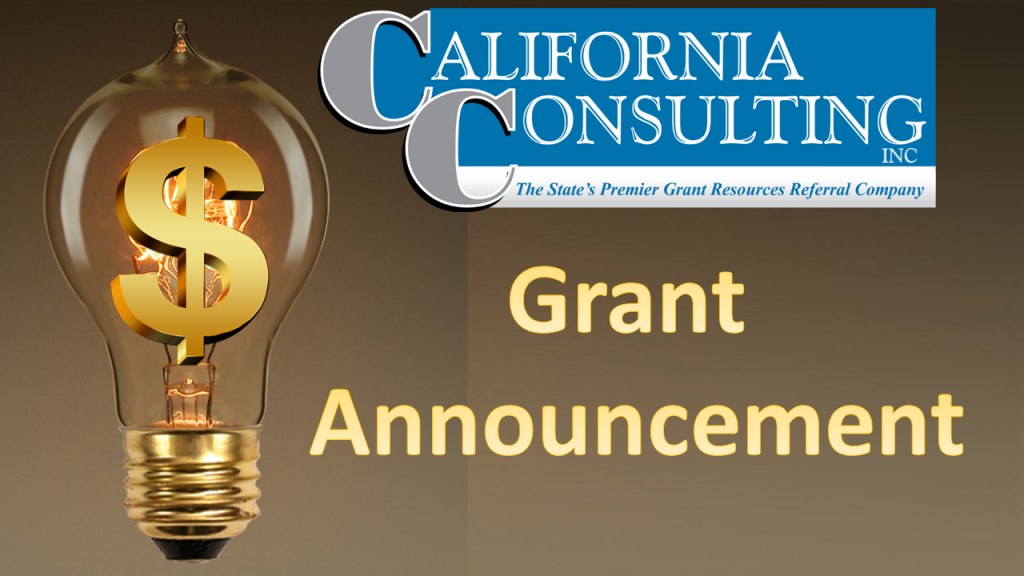 California Consulting Grant Announcement 